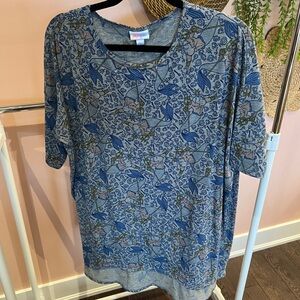 Disney Little Mermaid King Triton Pattern T Shirt